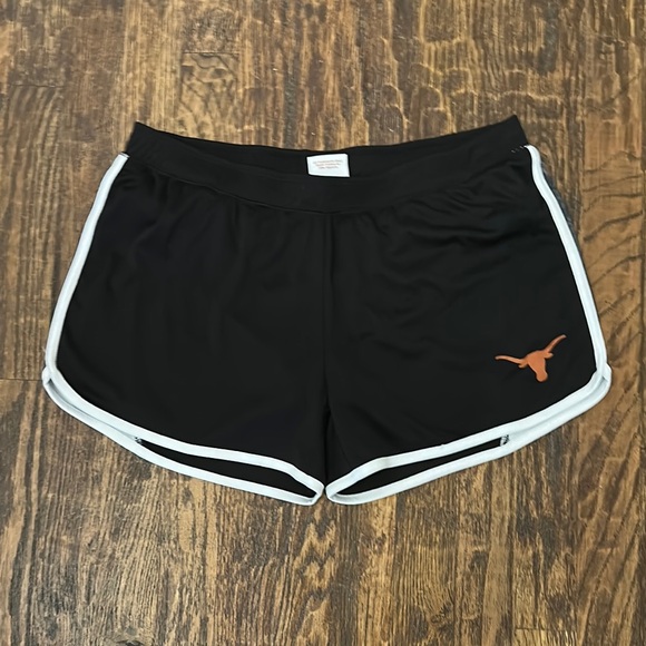 Black and White Athletic Shorts Lightweight Elastic Waist - Picture 1 of 5